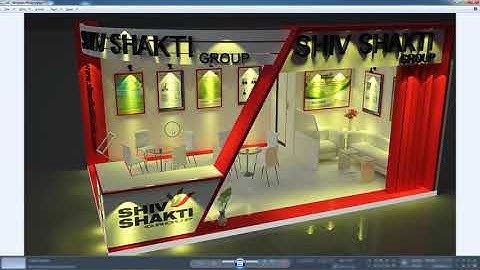 3Ds Max Tutorial (Hindi) [Stall Modeling Design Vray Render + Photoshop (Part 4)]