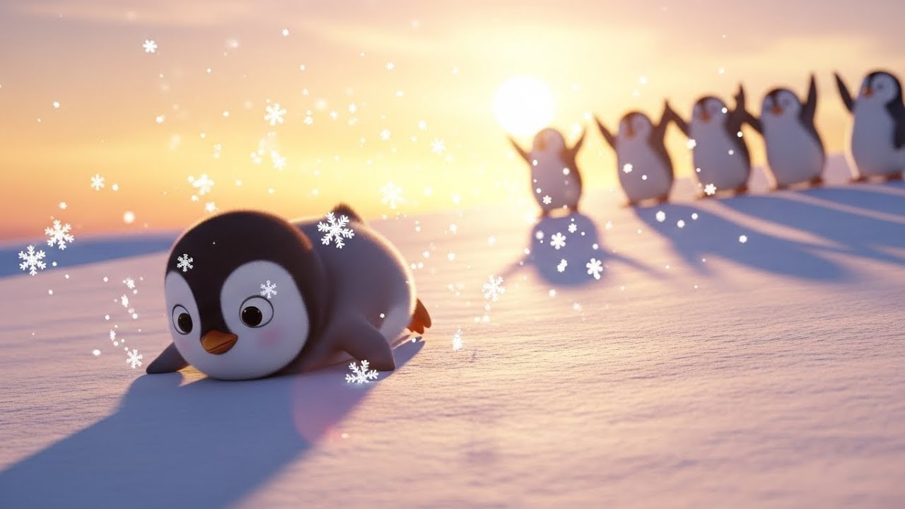 Baby Penguin Slide & Sing-Along Winter Rhymes for Kids 🐧🧊 and more mixed rhymes!