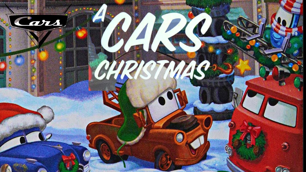 MATER & LIGHTNING MCQUEEN in Pixar CARS - "A CARS Christmas (Read Aloud Bedtime Stories)
