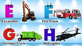 ABC Vehicle Sounds 164TH1 | Nursery Rhyme for Kids | Koko Study Class