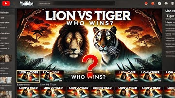 Lion vs Tiger: The Ultimate Showdown