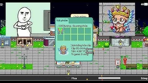 Nâng cấp, đập item cánh băng hoả up băng hoả cấp 2 game avatar cùng tomato87