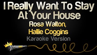 Rosa Walton, Hallie Coggins - I Really Want to Stay at Your House (Karaoke Version)