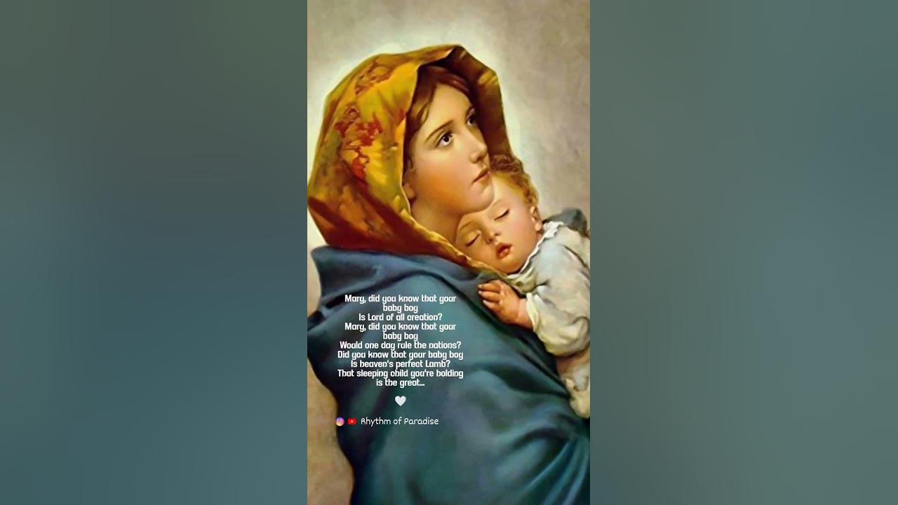 Mary, did you know...