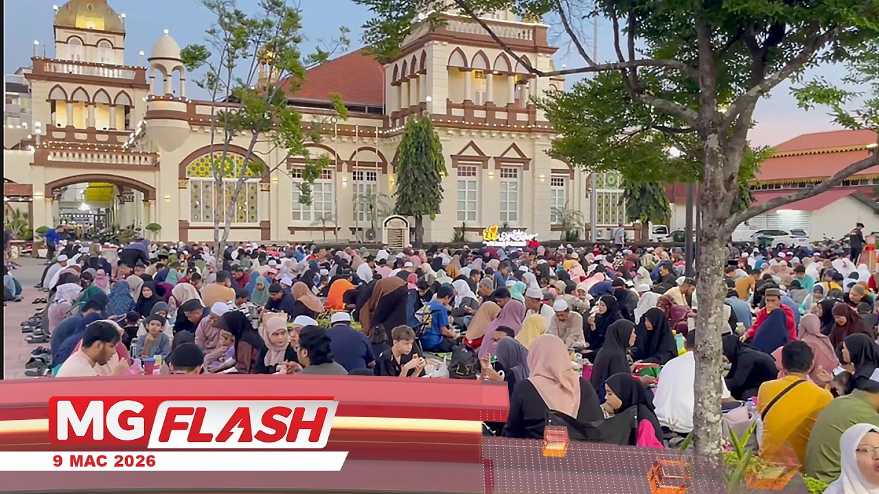 Lebih 2,500 Termasuk Bukan Islam Berbuka Di Masjid Jamek Muhammadi #MGFlash