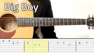 Sza  Big Boy guitar Tutorial Tab