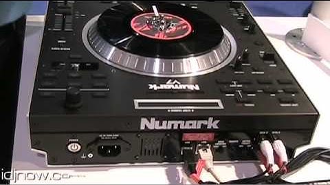 Numark V7 Midi Controller at NAMM 2010 with IDJNOW