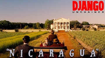 Django’s arrival at Candyland (song:"Nicaragua", "Django Unchained", 2012) HD