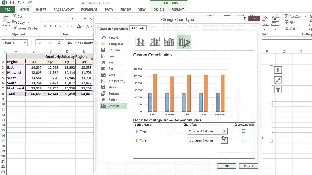 Add Fixed Line To Excel Chart