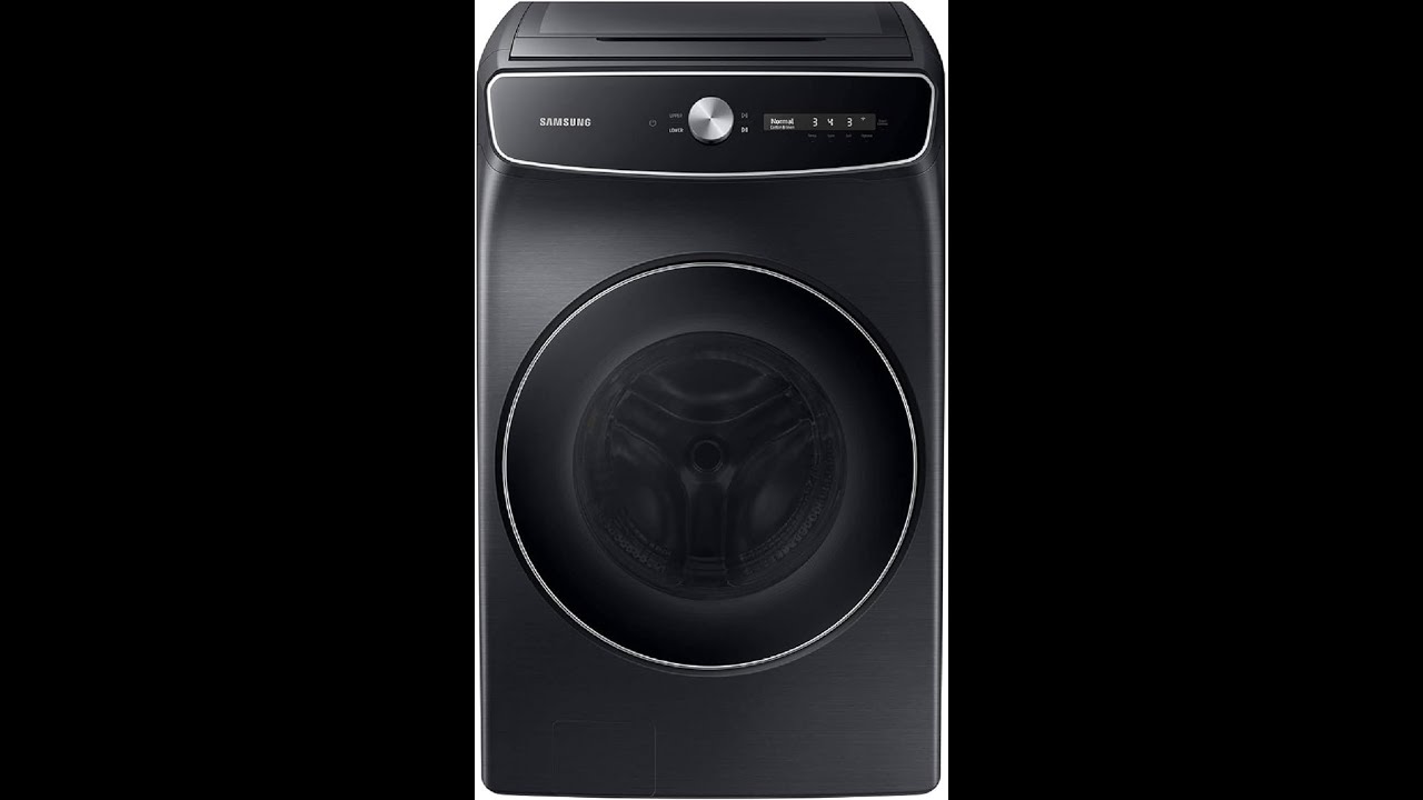 SAMSUNG 6.0 Cu Ft. Smart Dial Front Load Washer, Wash 2 Loads in 1 Large Capacity. special features