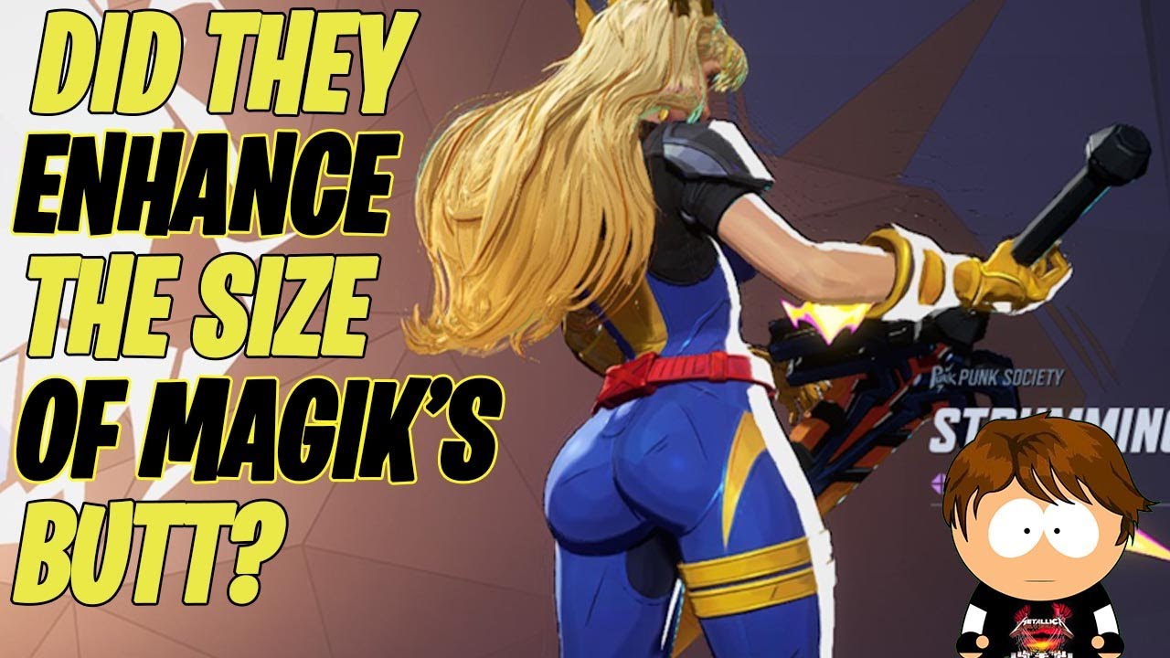 DID THEY JUST ENHANCE THE SIZE OF MAGIK'S BUTT IN MARVEL RIVALS?