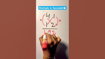 Vermenigvuldig in seconden met deze truc! ⏱️ #vermenigvuldiging