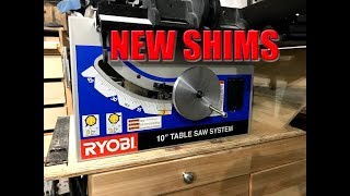 NEW Shims for Ryobi BT3100/BT3000 - no more binding Wealth