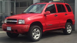 2004 Chevy Tracker lift kit
