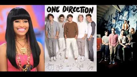 Live While We're Young vs Starships vs Moves Like Jagger