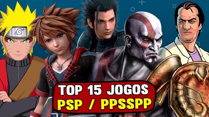 TOP 15 OS MELHORES JOGOS DE PSP / PPSSPP #2 ( VC Tem Que Jogar Esses Jogos  ) 