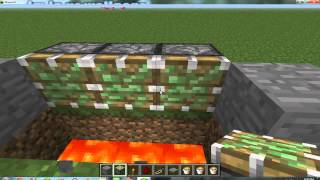 Lava Pitfall Trap Minecraft Tutorial