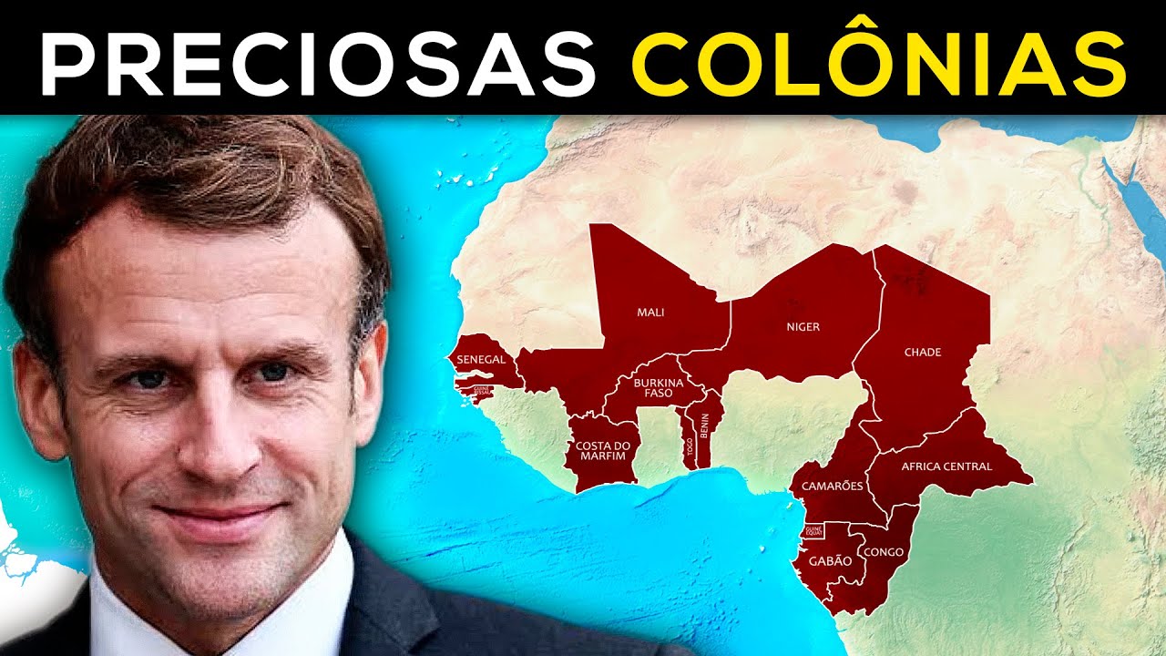 Como a FRANÇA mantém 14 COLÔNIAS na África?