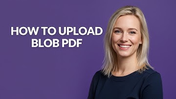 How to Upload Blob Pdf - Julia