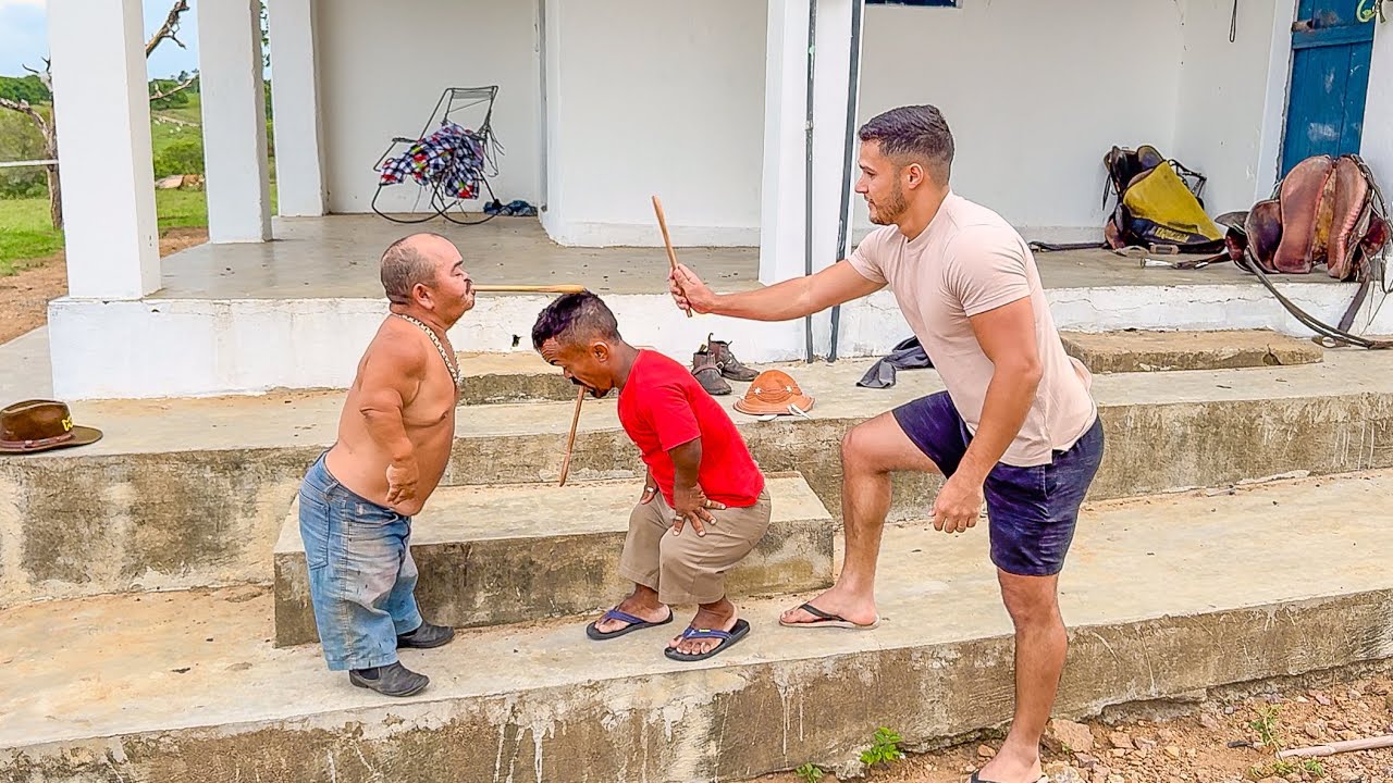 PILILIU E LEÔNCIO LASCAM CHAGUINHA NA BRINCADEIRA DA LAPADA | PILILIU DA RESENHA