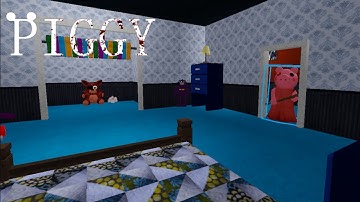 We made a FNAF 4 Map (Roblox Piggy Build Mode)
