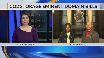 CO2 storage eminent domain bills