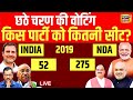 Lok Sabha Election Live: छठे चरण किसको कितनी सीट | Congress VS BJP | PM Modi | Rahul Gandhi