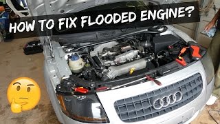 HOW TO FIX FLOODED ENGINE | FLOODED SPARK PLUGS