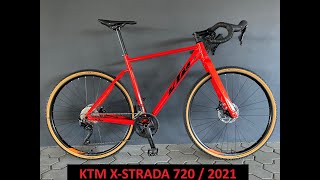 KTM X-STRADA 720  fire orange (black) Shimano GRX 2021 / Gravel bike