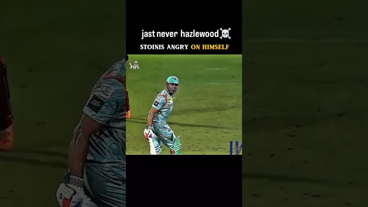 Josh Hazlewood 💀 vs Marcus Stoinis 🥵 