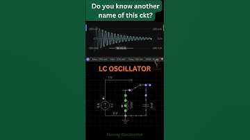 😲LC OSCILLATOR (Tank Circuit) Electronic Circuit Simulation #electronics #electroniccircuit