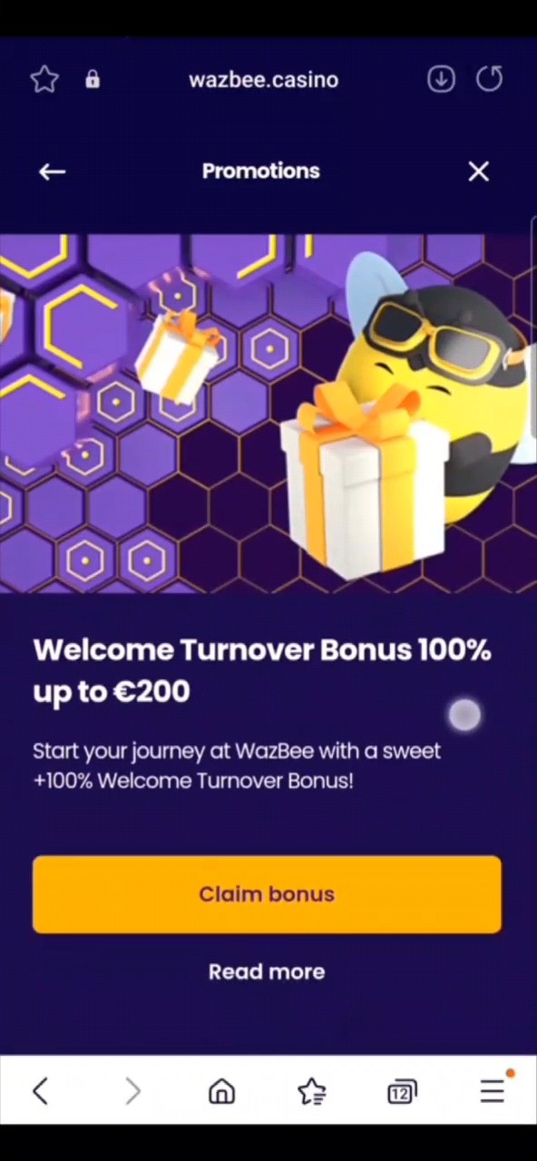 wazbee casino no deposit bonus code