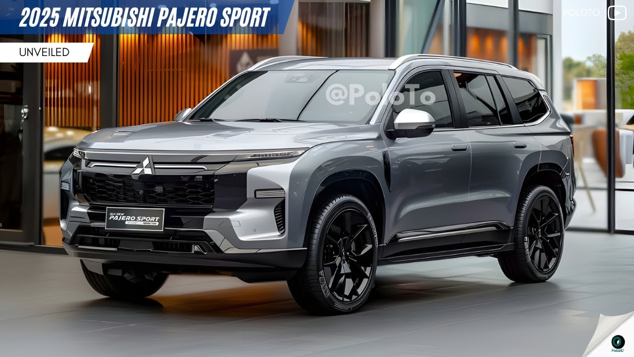 2025 Mitsubishi Pajero Sport Unveiled many facilities and advanced design! YouTube
