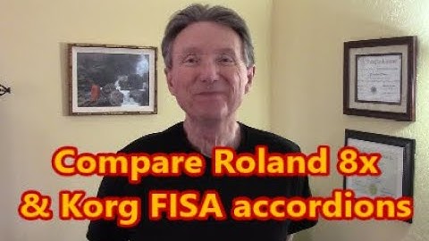 ~Roland & Korg accordion comparison  Dale Mathis