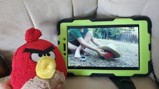 Red Reacts To Angry Birds Toons Plush Version - Season 1 Ep 10 - Off Duty