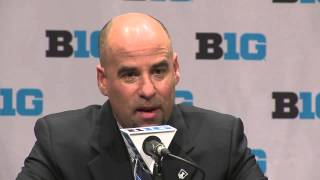 Matt Bollant B1G Media Day Press Conference 10/16/14