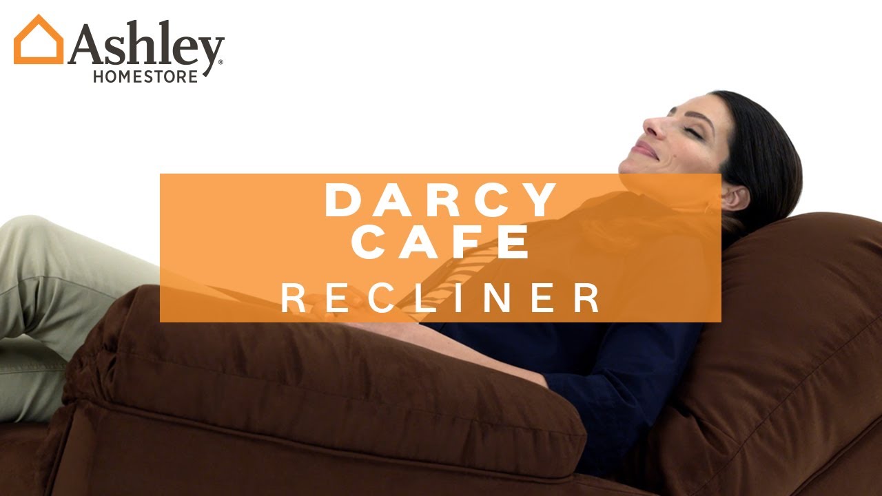 Ashley HomeStore I Darcy Cafe Recliner YouTube