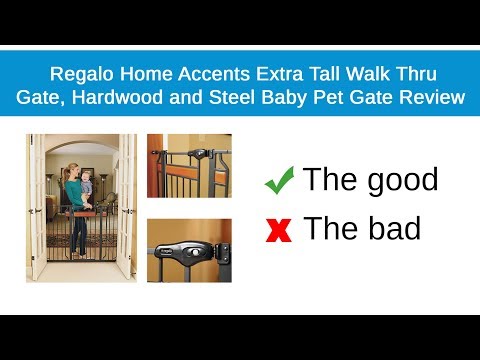 Summer Infant Multi Use Deco Extra Tall Walk Thru Baby Gate Extendable For Stairs For Pet Review