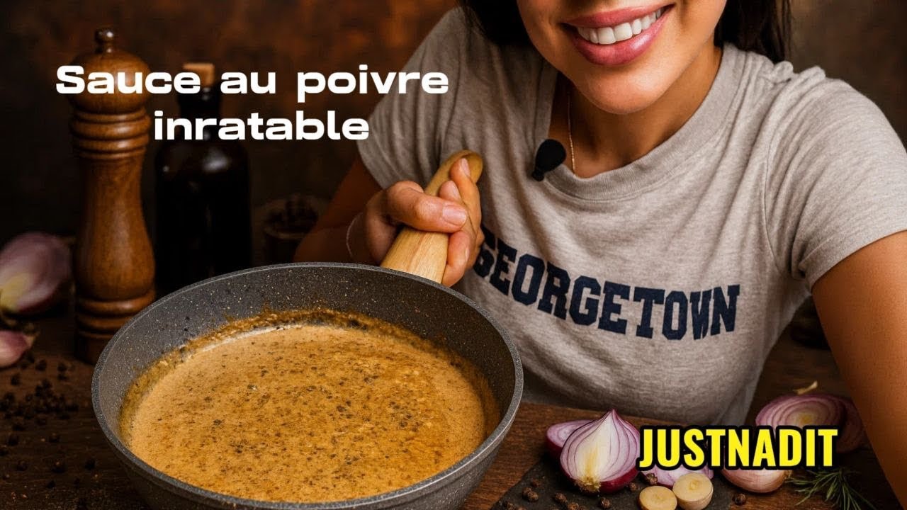 👉 La meilleure sauce au poivre maison (inratable)