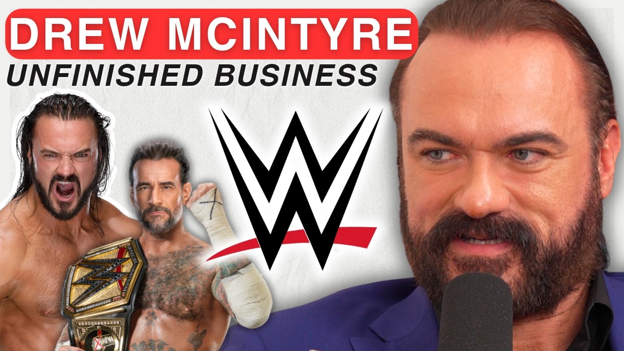 WWE Podcast Drew McIntyre Tells All: CM Punk, Hell in a Cell & Hollywood Movies!