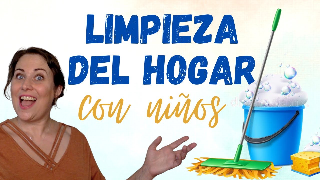 Cómo organizar las tareas del hogar con hijos - YouTube