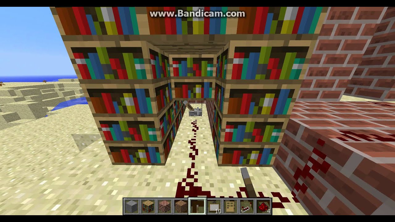 [TUTO] minecraft: comment faire un passage secret dans un mur - YouTube