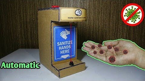 Build Automatic Hand Sanitizer Machine at Home