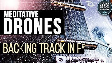 Ambient Drone Practice Track With Scale Diagrams (All Modes Of F#)