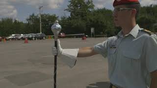 44. Drum Major Visual Commands – Commence Playing on the March