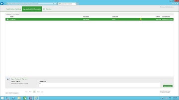 SCCM CB 1606 - Application approval request workflow with Application catalog website point