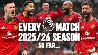   247  Stream Of Every Man Utd Pl Match This Season So Far  Premier League Highlights