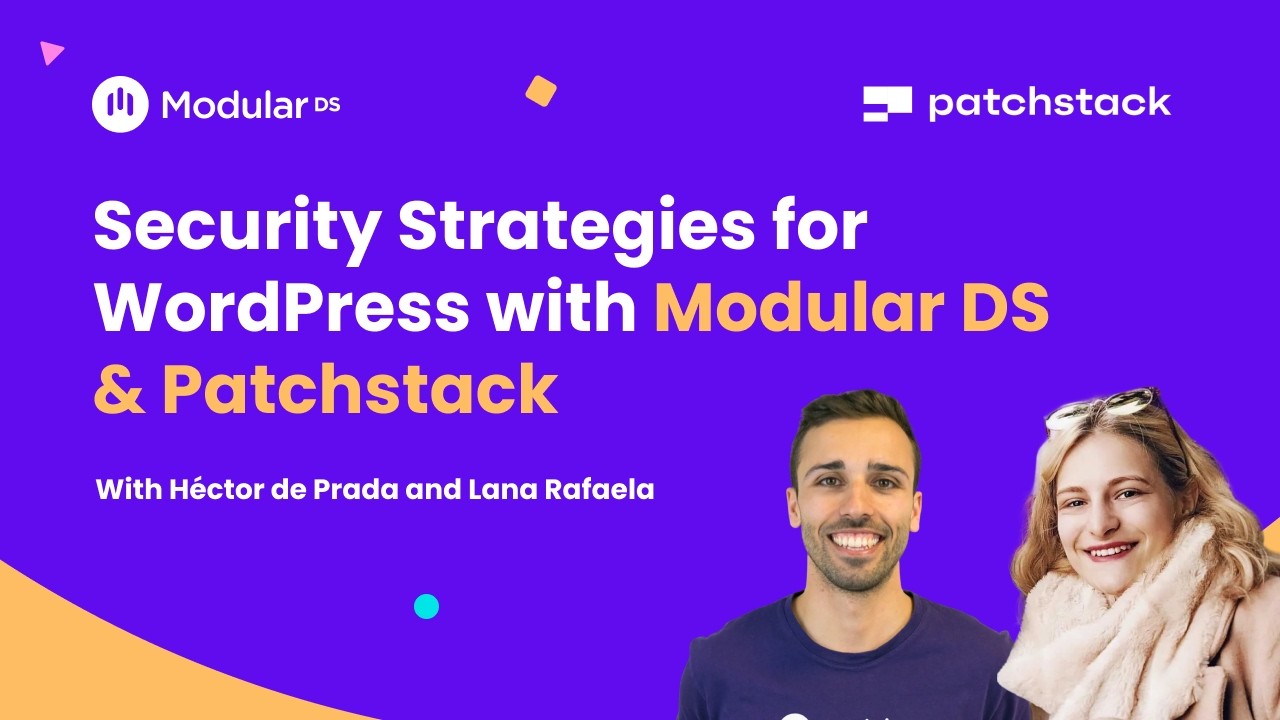 Security Strategies for WordPress with Modular DS & Patchstack - YouTube