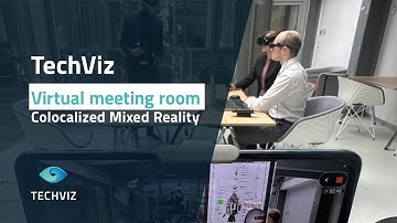 TechViz Virtual Meeting Room - Colocalized Mixed Reality Collaboration