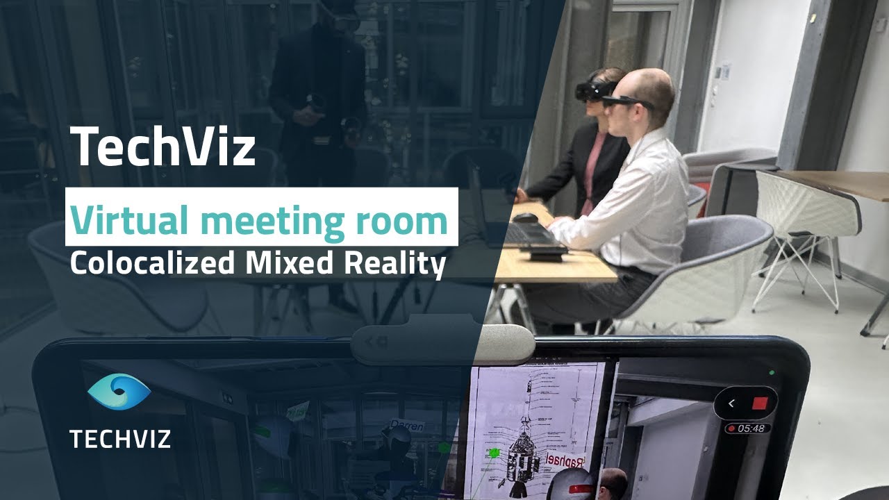 TechViz Virtual Meeting Room - Colocalized Mixed Reality Collaboration